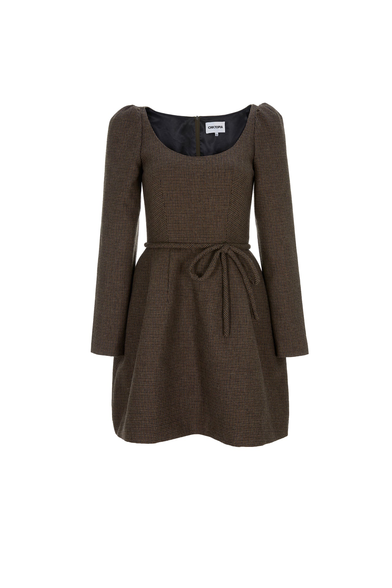 Houndstooth Keen length Dress