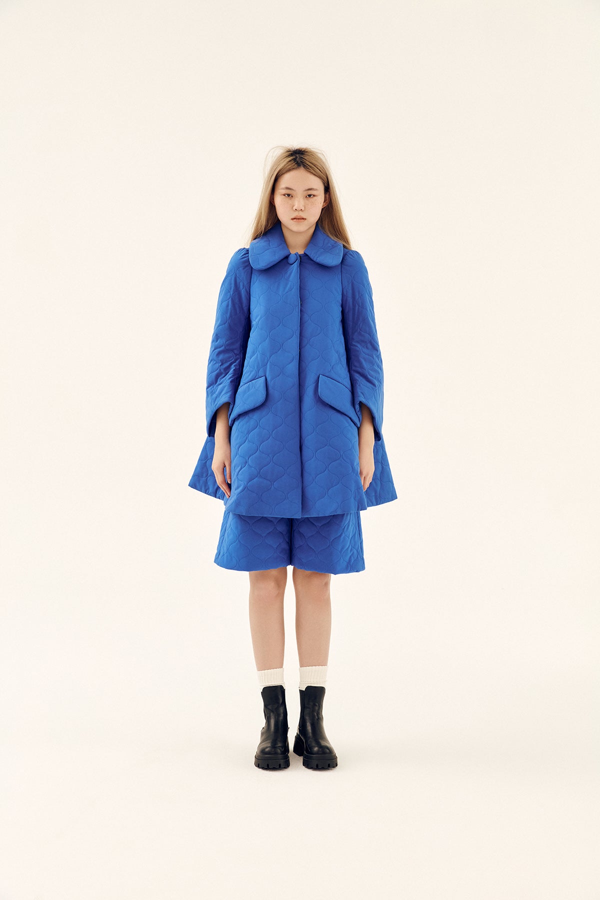 Quilted Swing Coat
