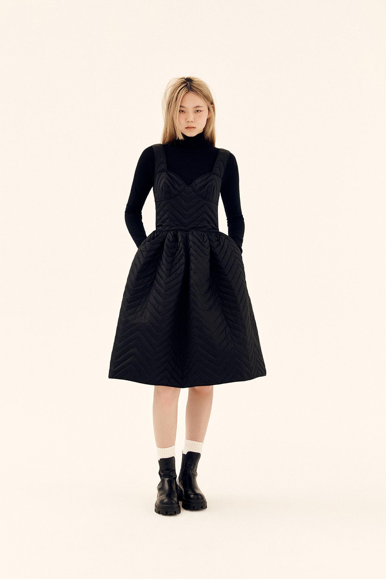 Quilted Corset Dress