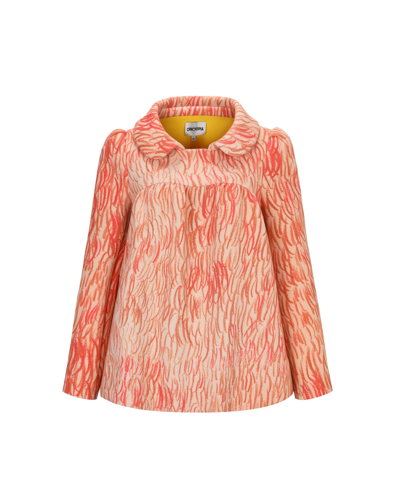 Neoprene Babydoll Top