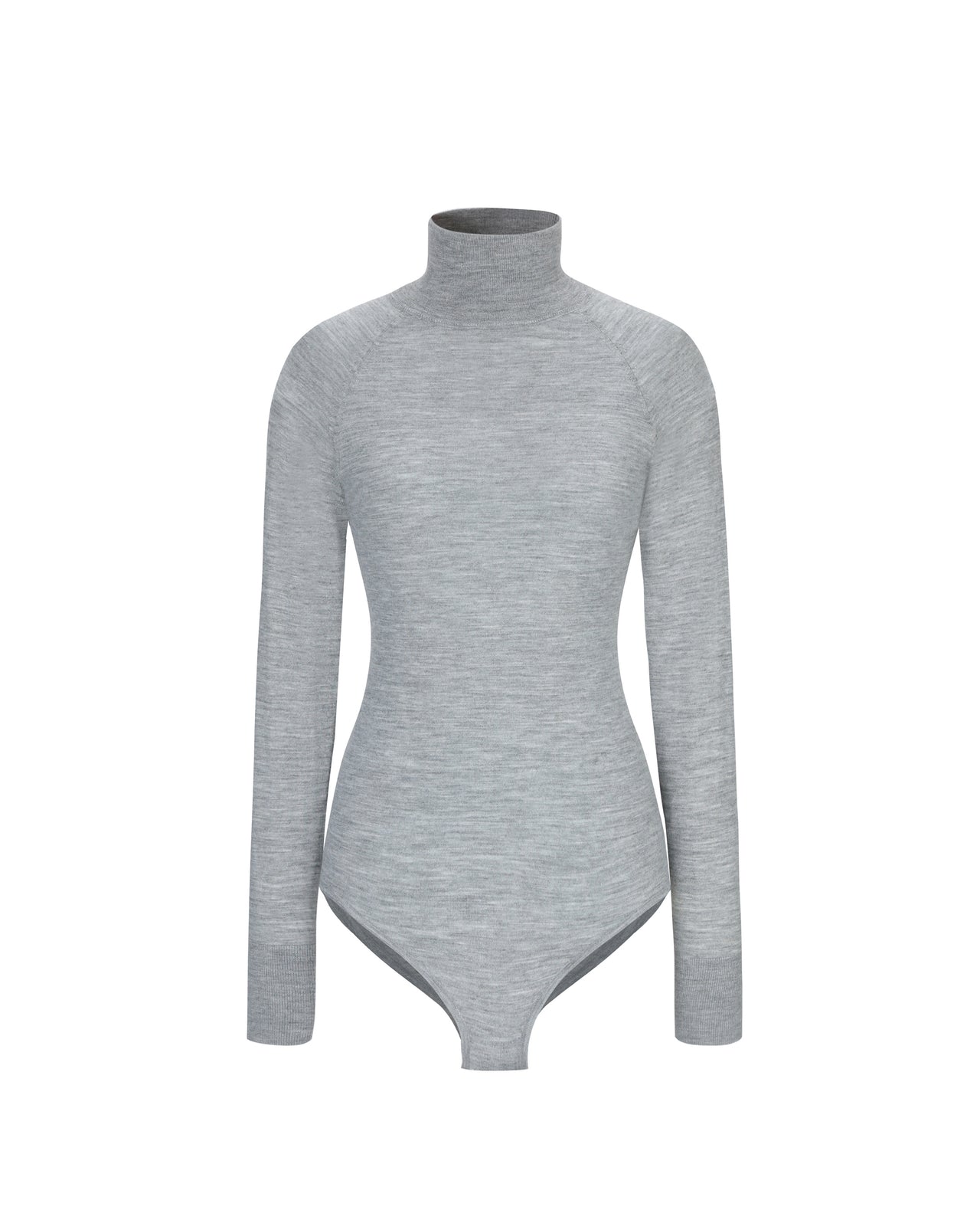 Grey Merino Bodysuit