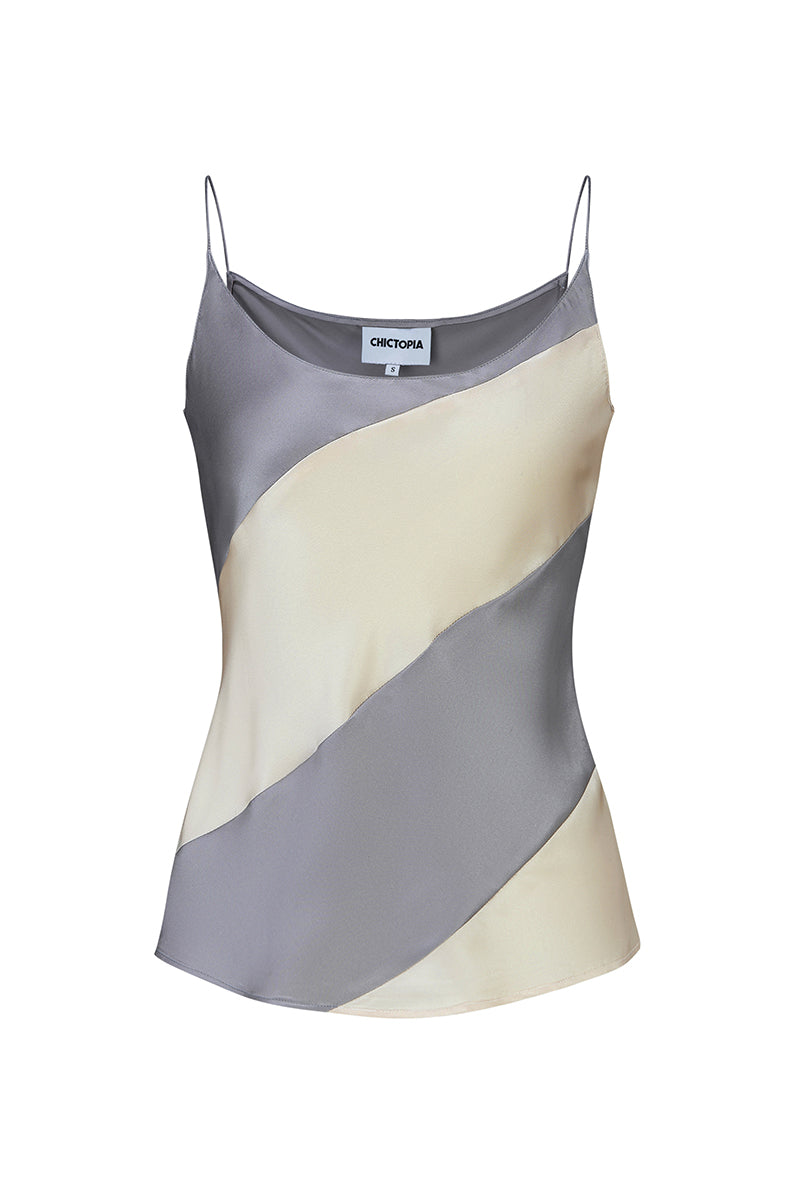 Striped Silk Camisole