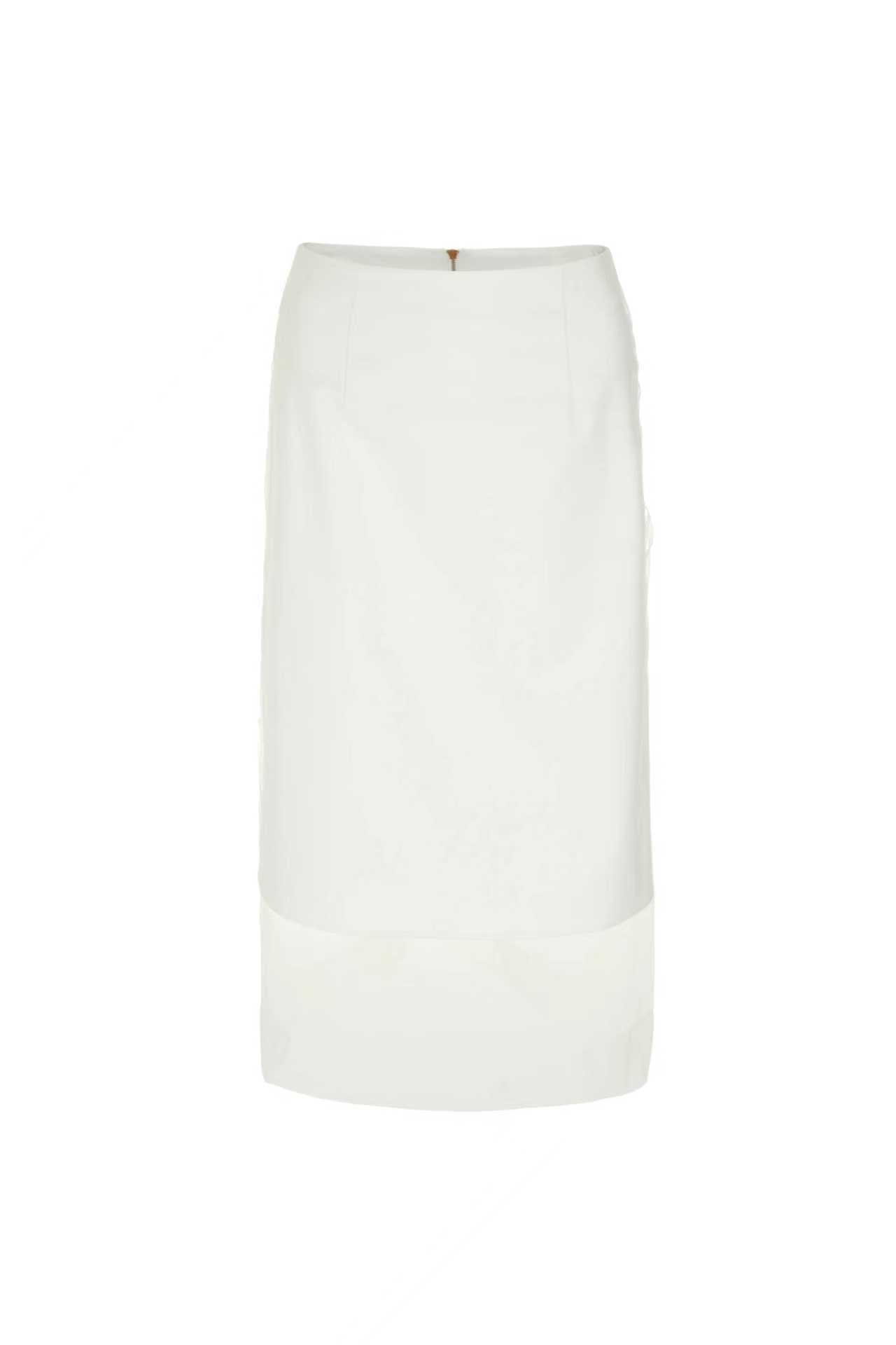 Layered Pencil Skirt