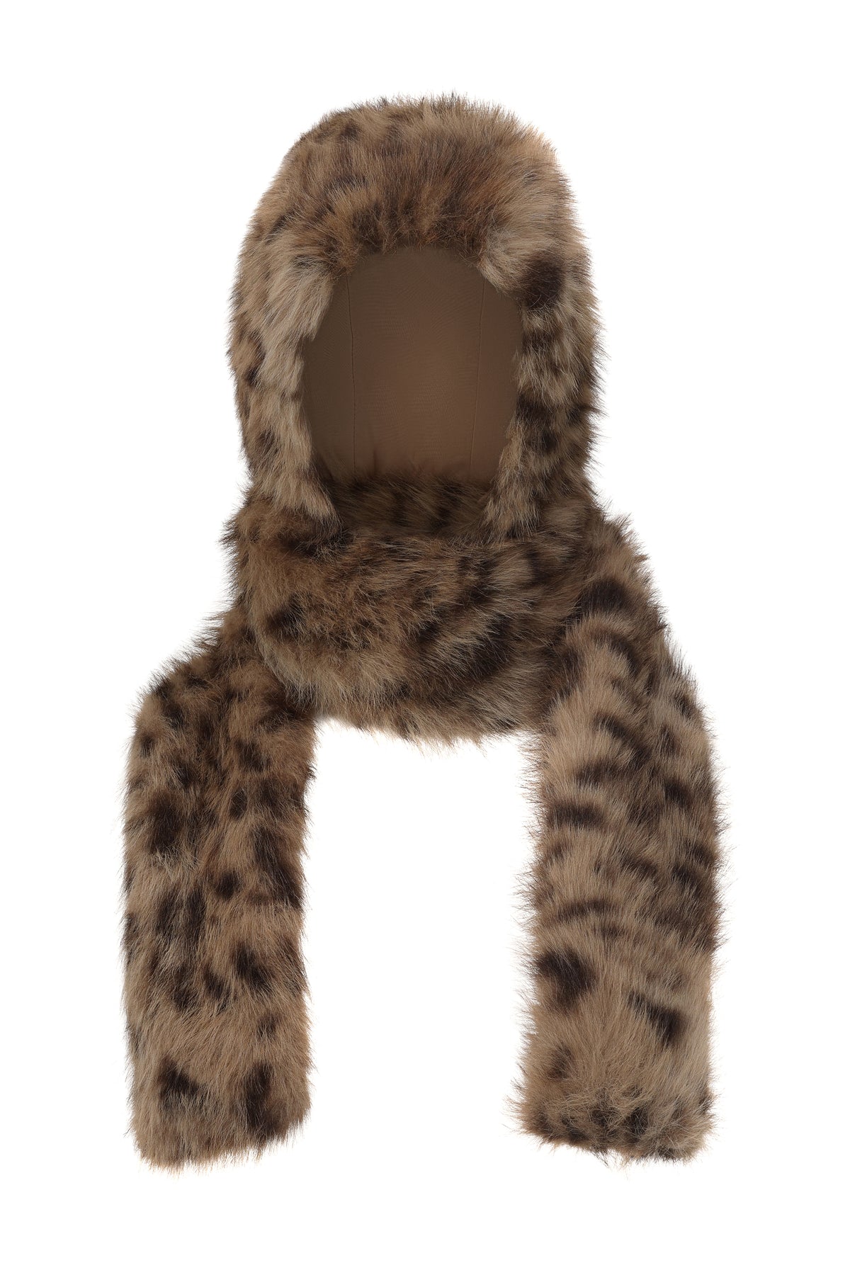 Leopard Hood Scarf