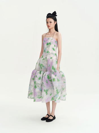 Daisy Print Stacey Dress