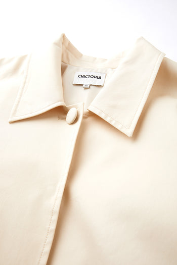 Ivory Trench Coat
