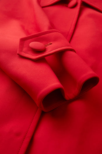 Red Trench Coat