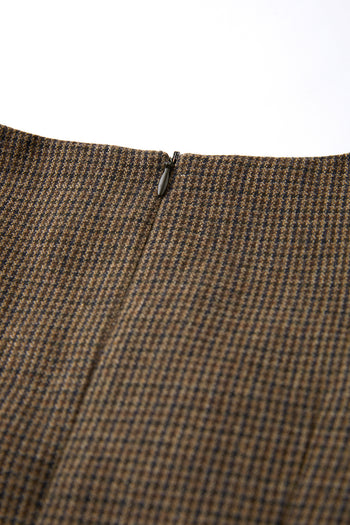Houndstooth Keen length Dress