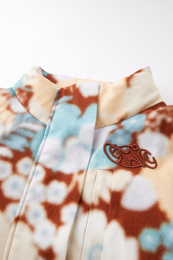 Floral Down Coat