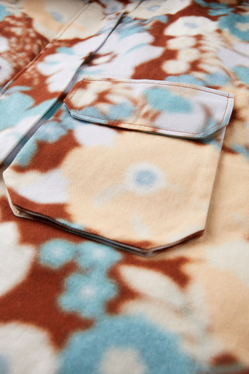 Floral Down Coat