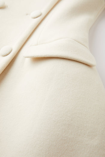 Ivory Wool Coat