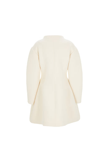 Ivory Wool Coat