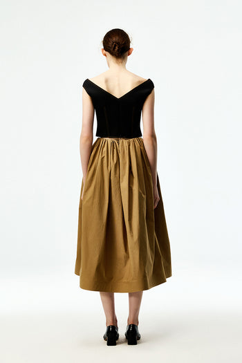 Off-shoulder Bustier