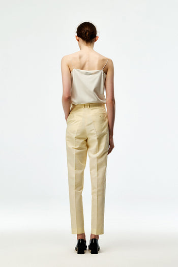 Linen Pleated Trousers