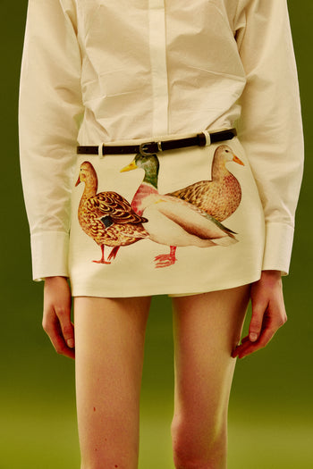 Duck Pattern Shorts