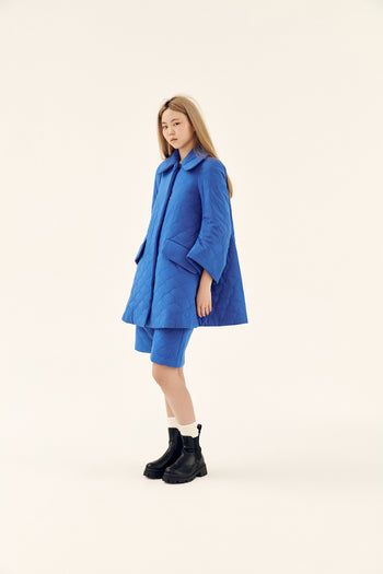 Quilted Swing Coat