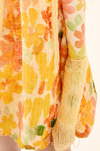 Hand-knitted Arm Warmers