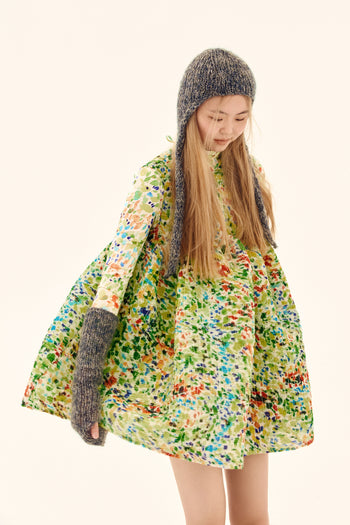 Shirred Babydoll Dress