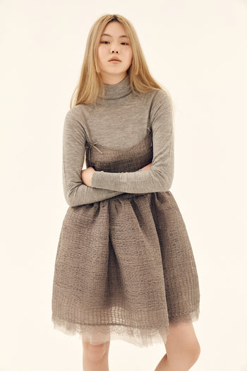 Grey Merino Bodysuit
