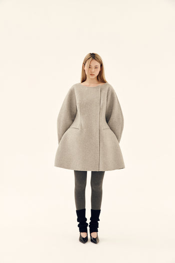 Grey Wool Coat
