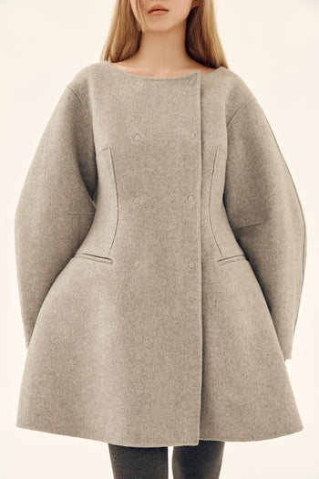 Grey Wool Coat