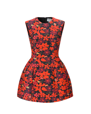 Floral Neoprene Dress