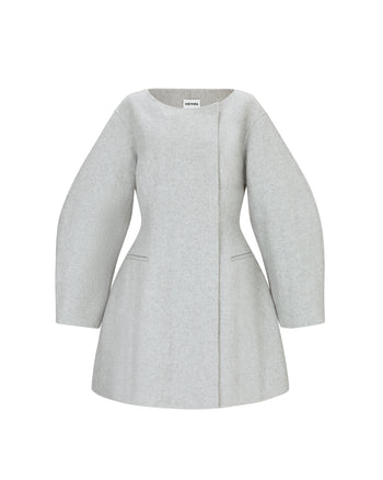 Grey Wool Coat