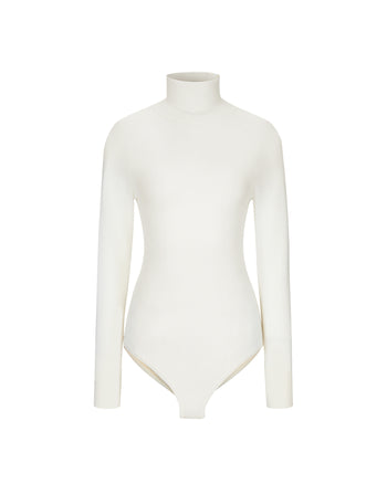 Ivory Merino Bodysuit