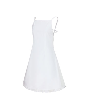 White Linda Dress