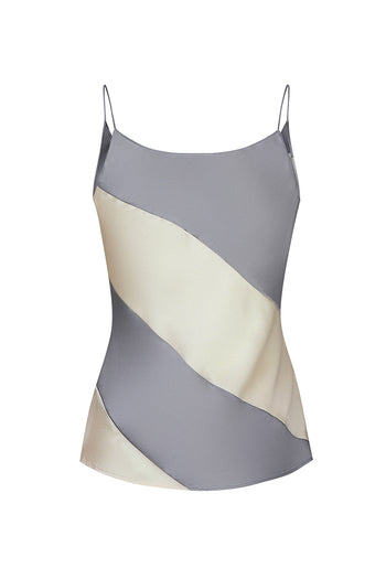 Striped Silk Camisole