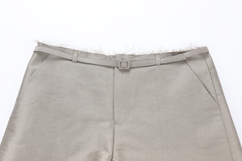 Silk Taffeta Shorts