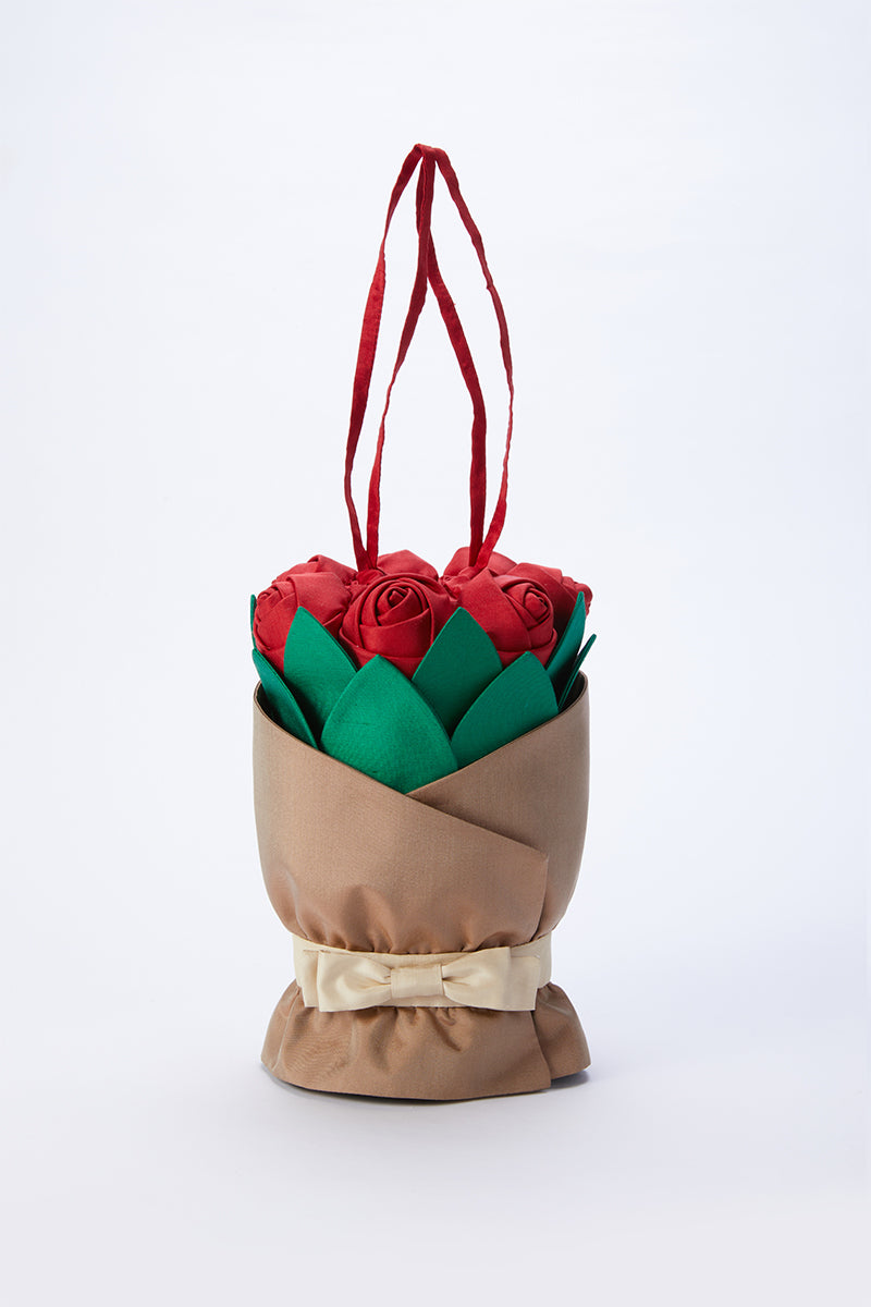 Silk Bouquet Handbag