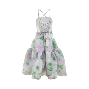 Daisy Print Stacey Dress
