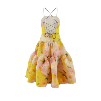 Gebera Print Stacey Dress
