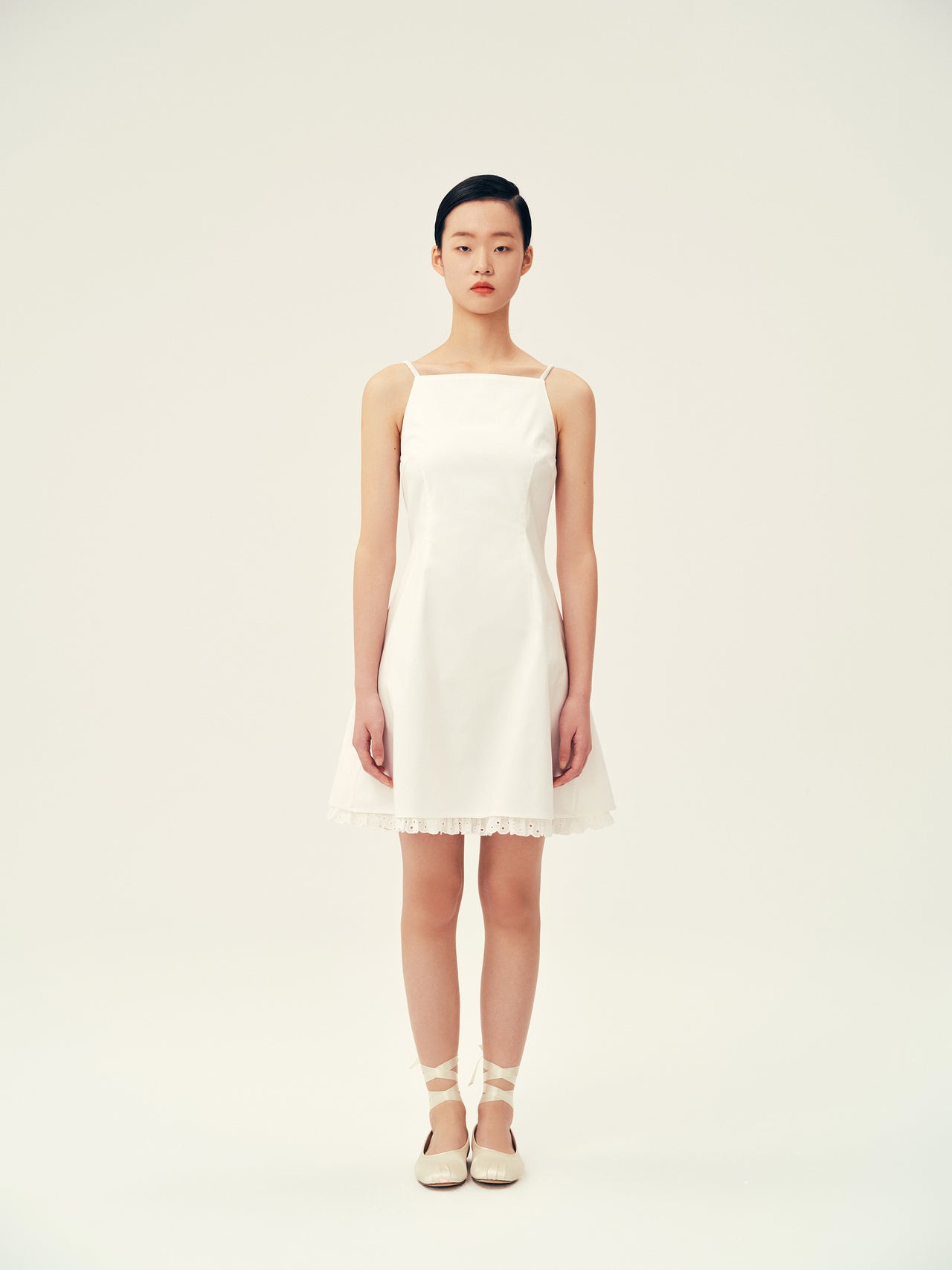 White Linda Dress