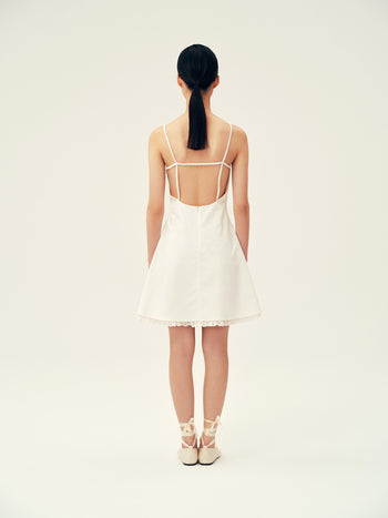White Linda Dress