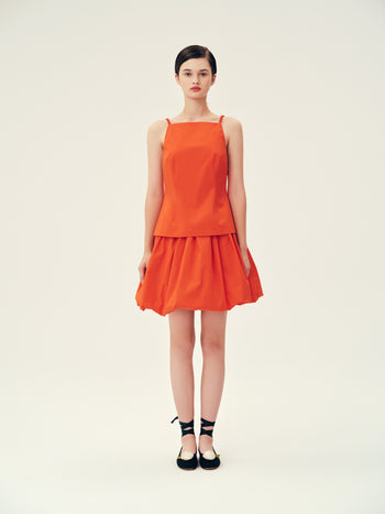 Tangerine Linsey Tank top
