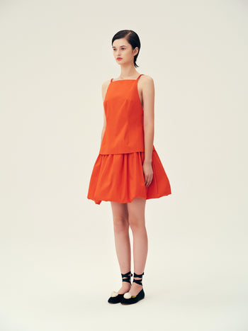 Tangerine Linsey Tank top