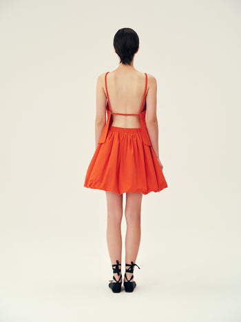 Tangerine Linsey Tank top