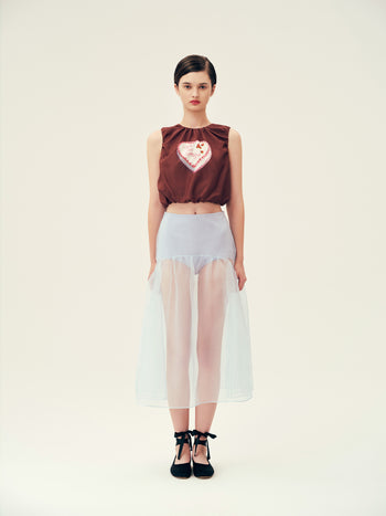 Pastel Blue Lois Skirt