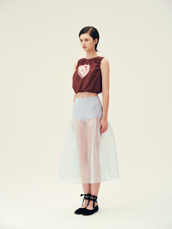 Pastel Blue Lois Skirt