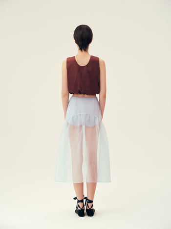 Pastel Blue Lois Skirt