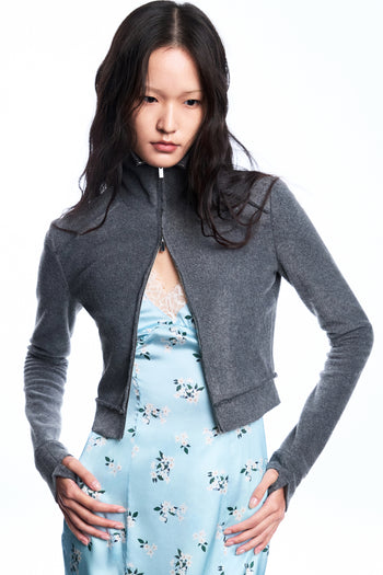 Cropped Track Jacket