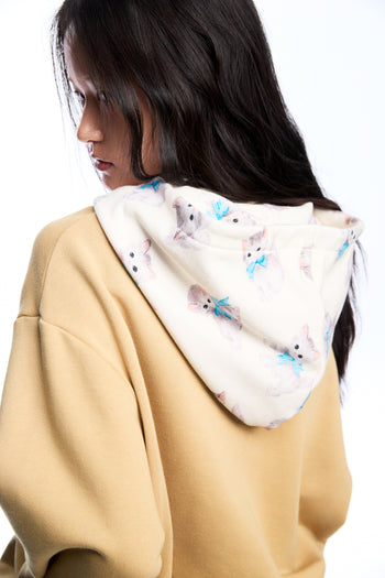 Mock Layered Hoodie