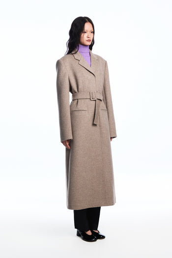 Taupe Wool Coat