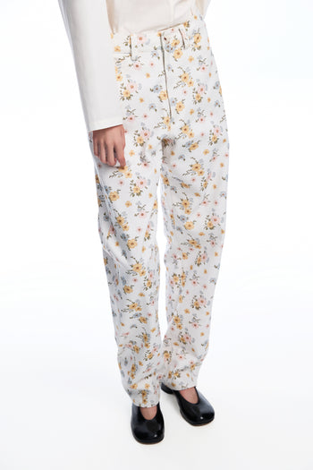 Floral Jeans