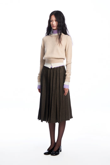 Panel Constructed Skirt
