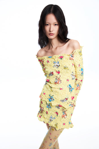 Ruched Off-shoulder Top
