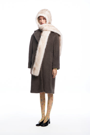 Faux Fur Coat
