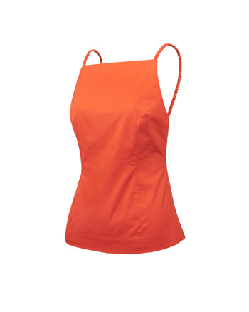 Tangerine Linsey Tank top